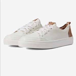 KAANAS Paris Lace-Up Sneaker with Contrast Heel